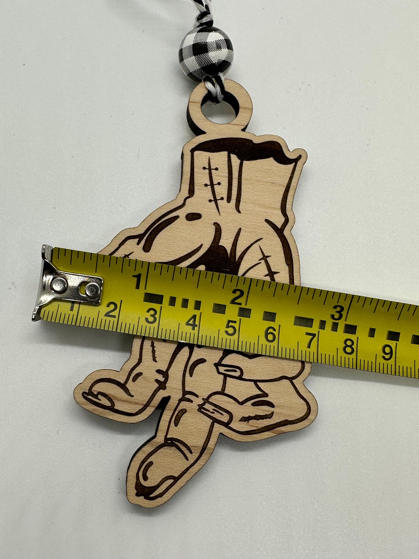 Zombie Hand Wooden Ornament