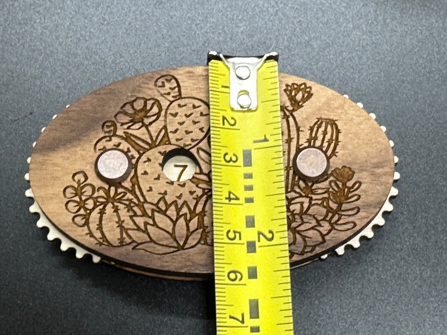 Cactus Blossom Row Counter - Unique Knitting & Crochet Tool