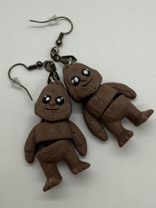 Bigfoot Dangle Earrings