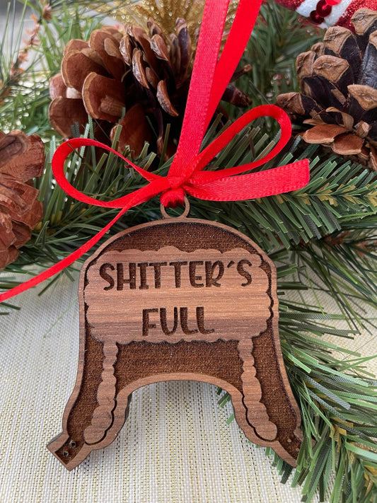 Sh*tter’s Full Ornament - Obscurious Creations