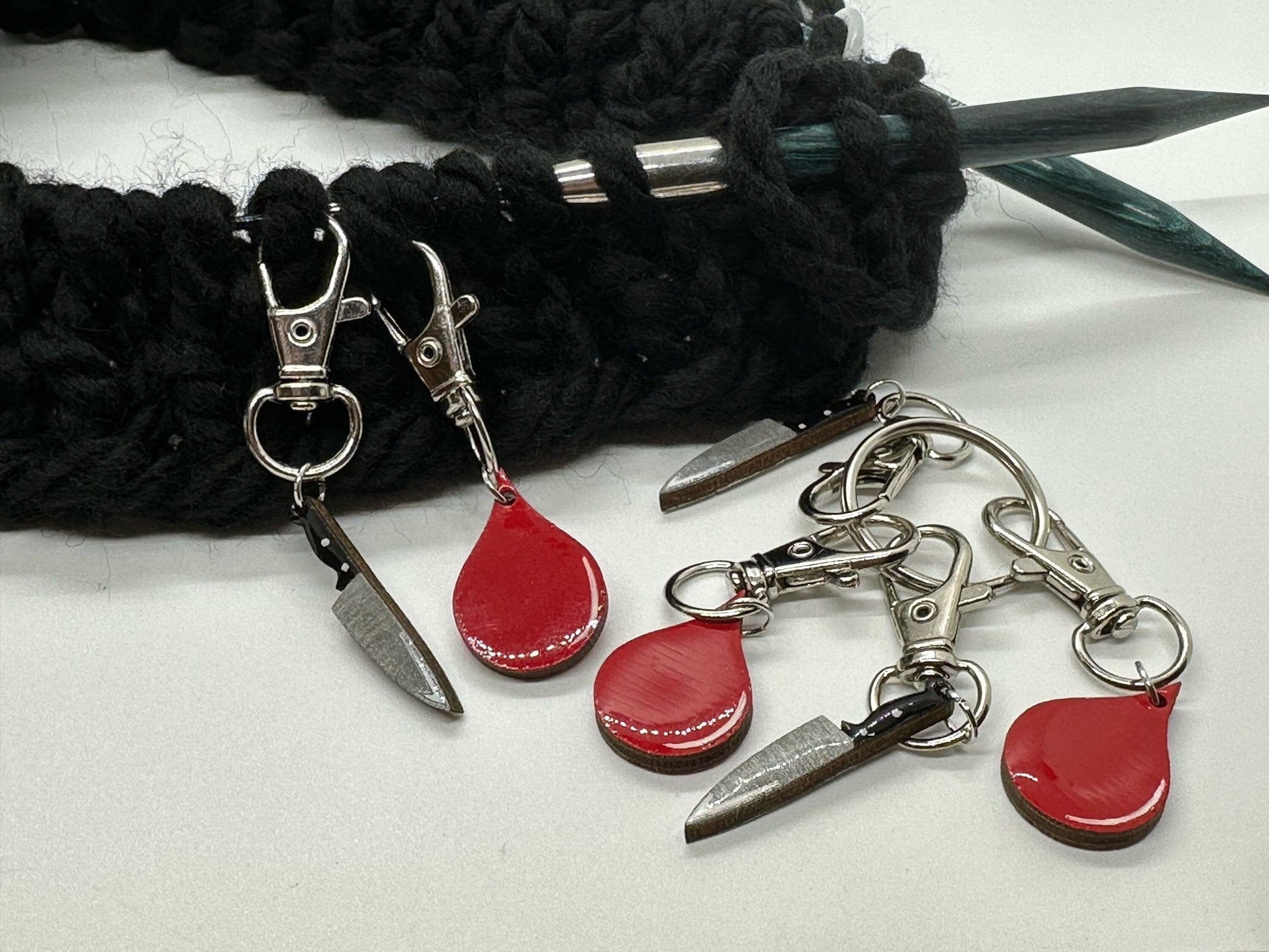 True Crime Stitch Markers - Obscurious Creations