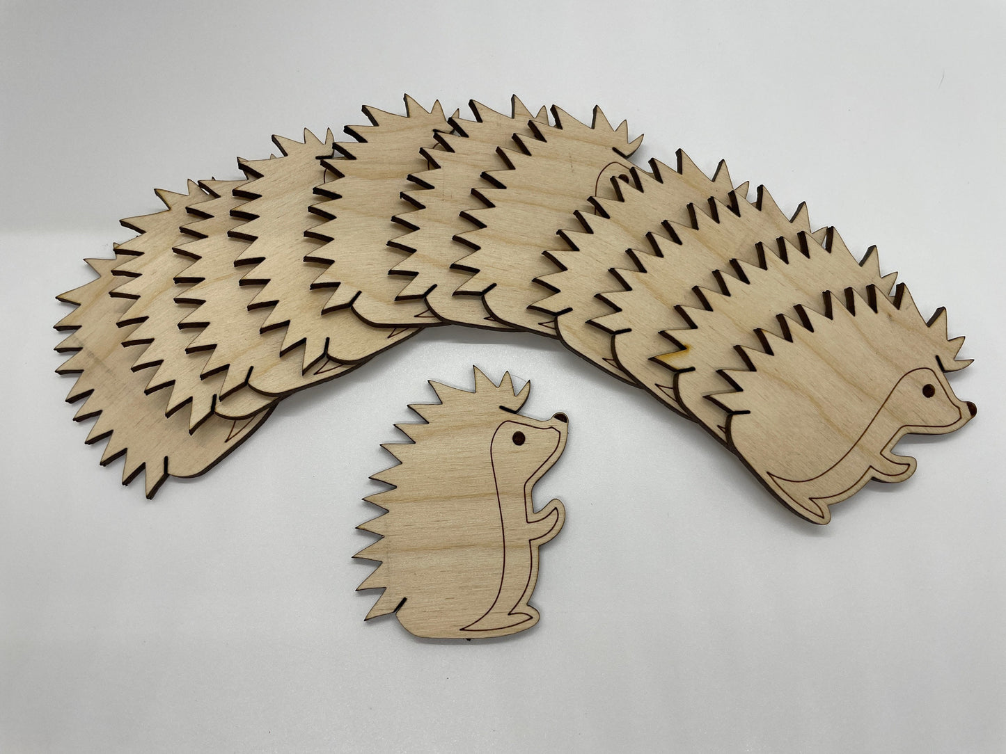 Wooden Hedgehog Floss Bobbin - Thread Organizer - Embroidery | Cross Stitch | Needlepoint | Crewel